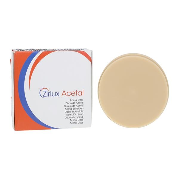 Zirlux Acetal Polymer Disc A2 98x25mm Ea