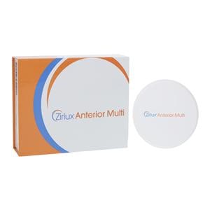 Zirlux Anterior Multi Zirconia Disc A1 98x16mm Ea