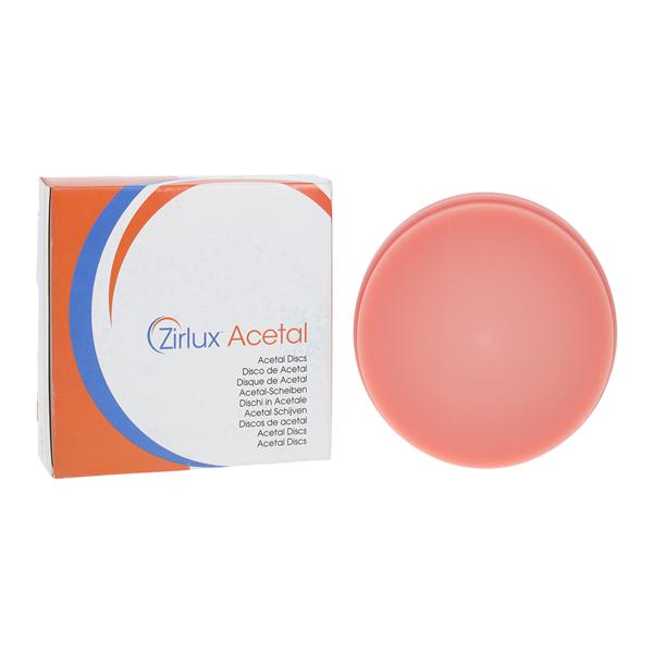 Zirlux Acetal Polymer Disc Pink 98x25mm Ea