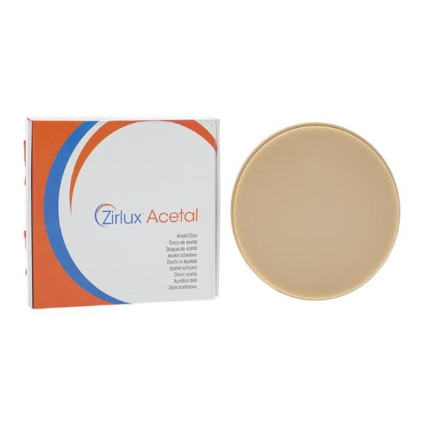 Zirlux Acetal Resin Disc A3 98x20mm Ea