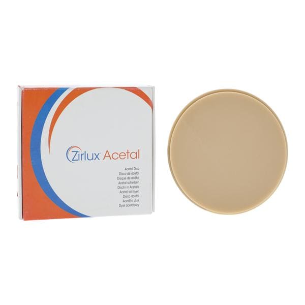 Zirlux Acetal Resin Disc A3 98x25mm Ea