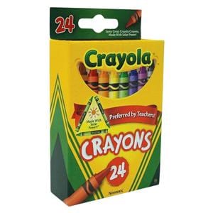 Crayola Standard Crayon Set Assorted Colors Box Of 24 24/Bx