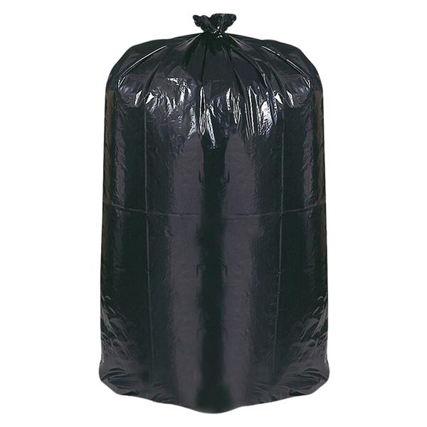 Can Liner 55-60 Gal 1.25 Mil 38"x58" Black 100/Ca