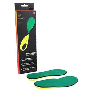 Cross Trainer Insole Green Full Length Men 4-5.5 / Women 5-6.5