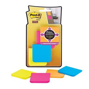 Post-it Sticky Notes 2 in x 2 in Bright Colors 25 Shts/Pad 8/Pack Ea