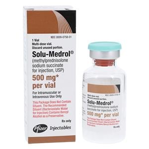 Solu-Medrol Injection 500mg MDV 8mL Each