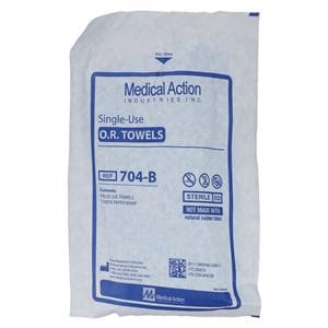 Towel O.R. Blue Sterile