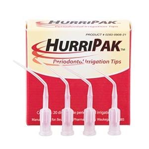 HurriPAK Irrigation Tips Periodontal Non-Flavored 20/Pk