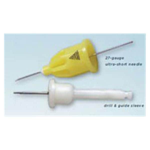 X-Tip Anesthesia System Intraosseous 27 Gauge Ultra Short Yellow/White 50/Bx