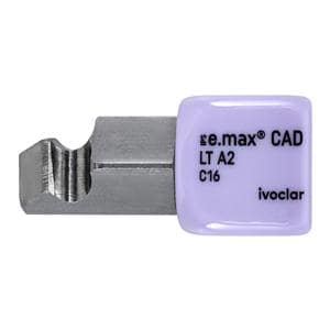 IPS e.max CAD LT Milling Blocks Low Translucency C16 A2 For PlanMill 5/Bx