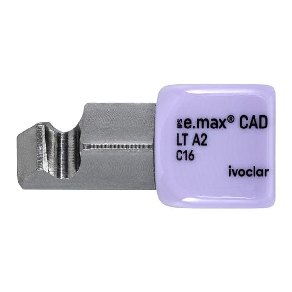 IPS e.max CAD LT Milling Blocks Low Translucency C16 A2 For PlanMill 5/Bx