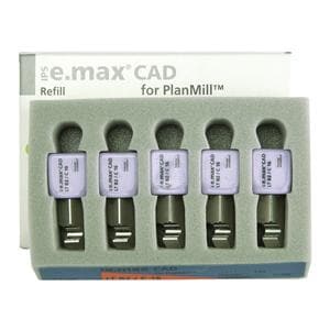 IPS e.max CAD LT Milling Blocks Low Translucency C16 B2 For PlanMill 5/Bx