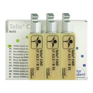 Telio CAD LT Milling Blocks Low Translucency B55 A3.5 For PlanMill 3/Bx