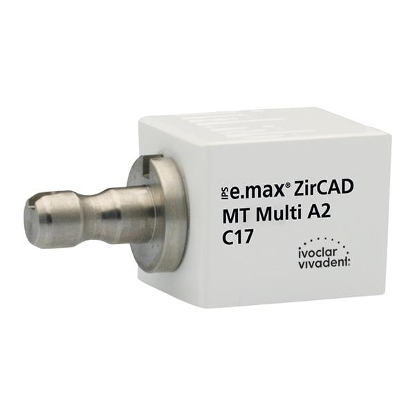 IPS e.max ZirCAD MT Multi Milling Blocks Multi Translucent C17 A2 For CEREC 5/Bx