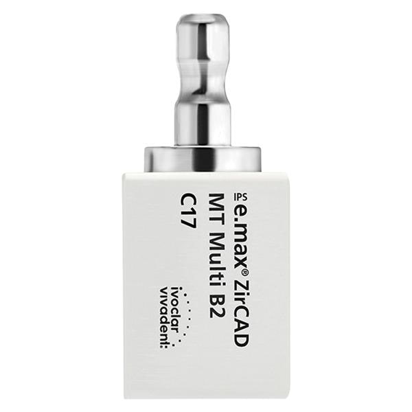IPS e.max ZirCAD MT Multi Milling Blocks Multi Translucent C17 B2 For CEREC 5/Bx