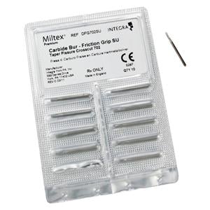 Carbide Bur Friction Grip Surgical Length 702 10/Pk