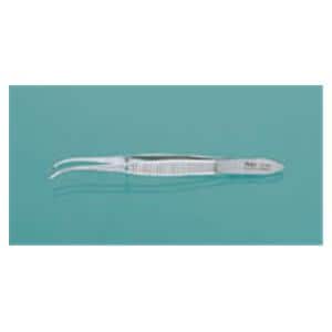 Iris Tissue Forcep Half Curve 4" Autoclavable Ea