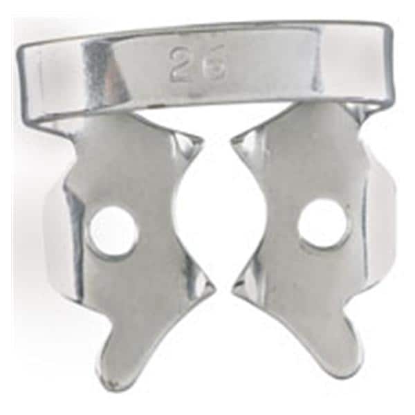 Rubber Dam Clamp Wingless Size 26 Ea