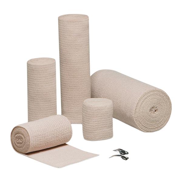 Econo-Wrap Compression Bandage Elastic 6"x4.5yd Tan Non-Sterile 60/Ca