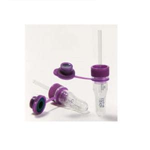 Safe-T-Fill Capillary Tube Purple 125uL Self-Sealing Cap Plastic 500/Ca
