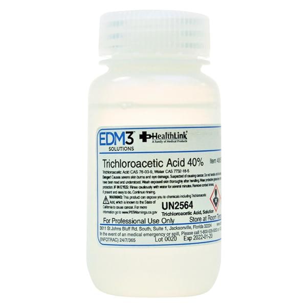 Acid Trichloroacetic 40% 4oz Ea