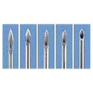 PrecisionGlide Hypodermic Needle 23gx1" Turquoise Cnvntnl Low Dead Space 100/Bx