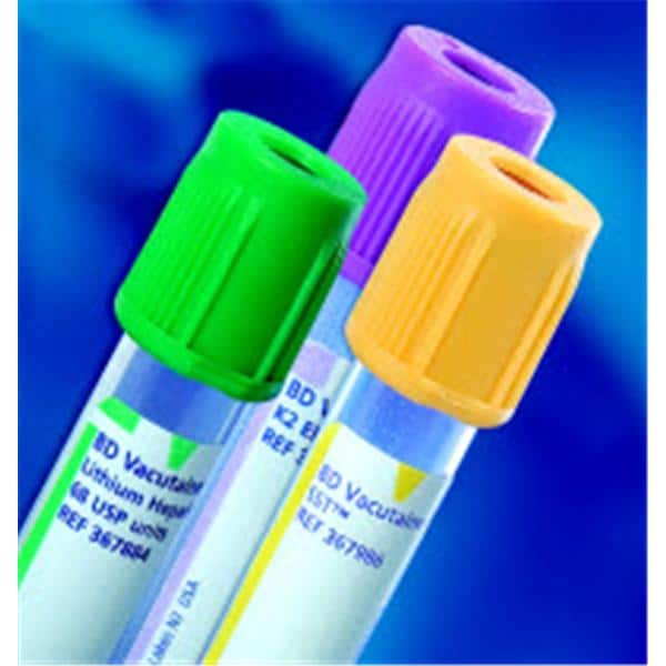 Vacutainer Plus SST Venous Blood Collection Tube Gold 5mL Hmgrd Clsr 100/bx, 10 BX/CA