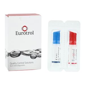 HemoCue Glucose High/Low Levels Control Solution For B-Glucose/201 Analyzers Ea