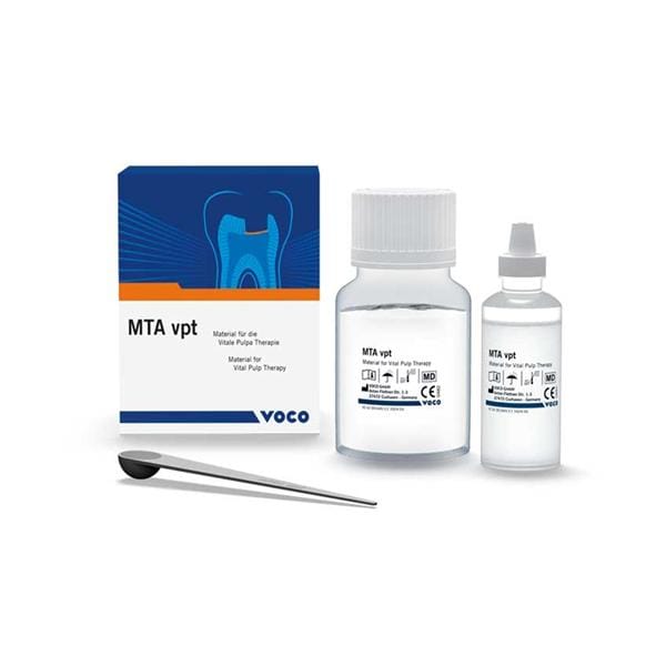 MTA vpt Paste Tricalcium Silicate Cavity Liner / Base Material Blue Btl Pkg Ea