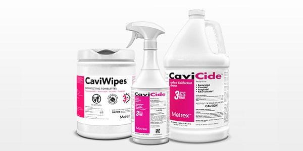 CaviWipes&trade; Disinfecting Wipes & CaviCide&trade; Disinfecting Liquid