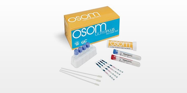 OSOM&reg; Ultra Plus Flu A&B Test Kit - Henry Schein Medical